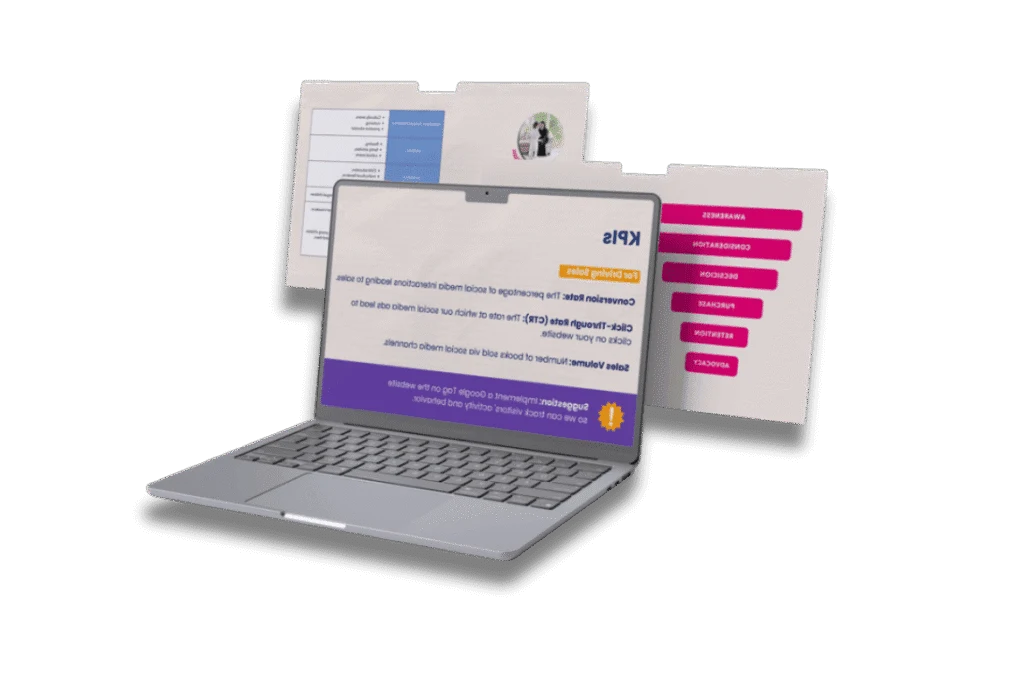 Brand content strategy and planning workspace