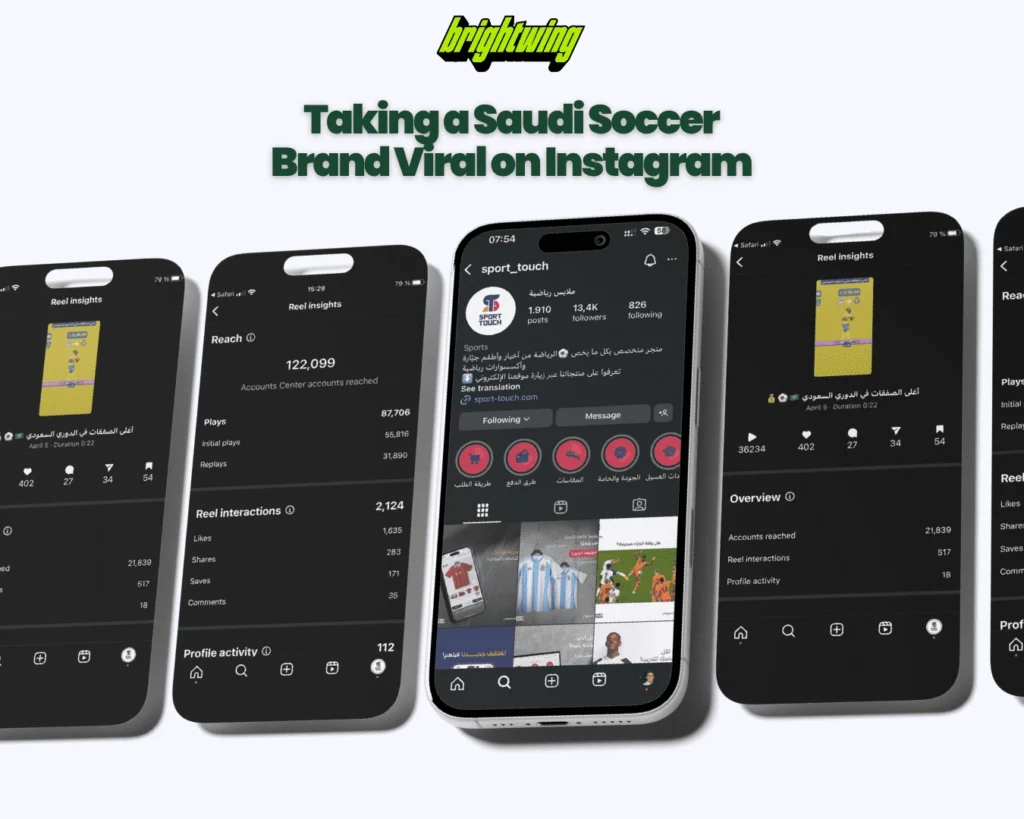 Sport Touch Instagram growth case-study cover